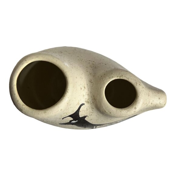 Native American Indian Navajo Southwestern Storyteller Wedding Vase Signed - Picture 6 of 8